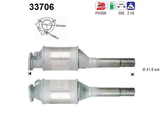 Obrázok Katalyzátor AS  33706
