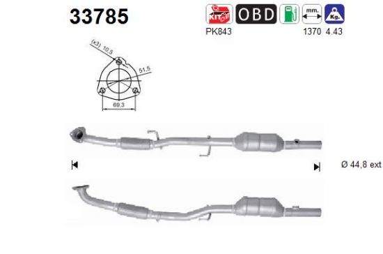 Obrázok Katalyzátor AS  33785