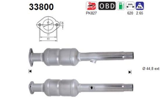 Obrázok Katalyzátor AS  33800