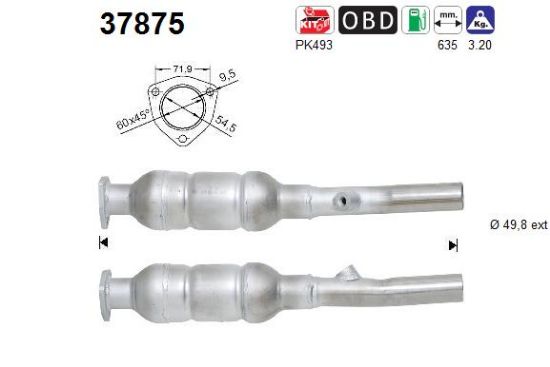 Obrázok Katalyzátor AS  37875