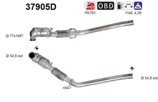 Obrázok Katalyzátor AS  37905D