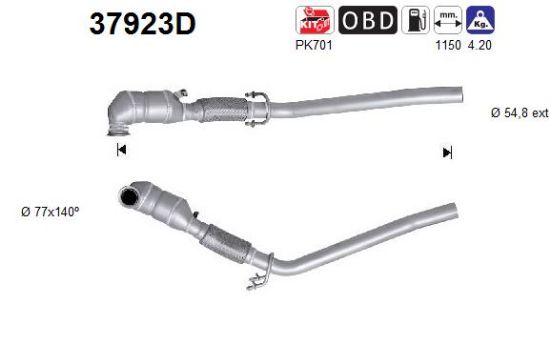 Obrázok Katalyzátor AS  37923D
