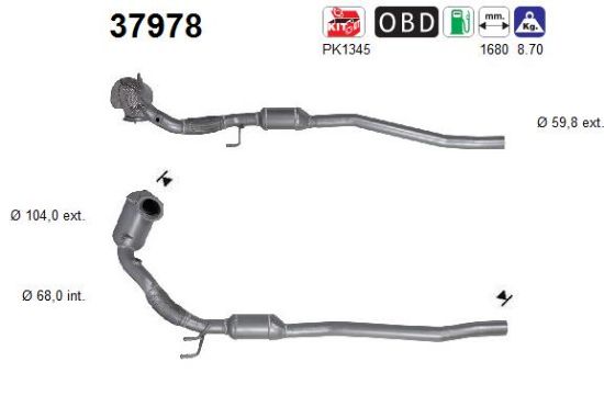 Obrázok Katalyzátor AS  37978