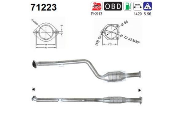 Obrázok Katalyzátor AS  71223