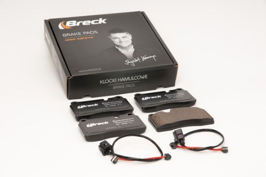 Obrázok Sada brzdových platničiek kotúčovej brzdy BRECK  240980055100