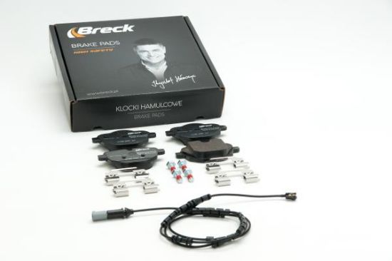 Obrázok Sada brzdových platničiek kotúčovej brzdy BRECK  245610055210