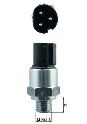 Obrázok Teplotný spínač ventilátora chladenia MAHLE BEHR TSW73