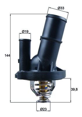 Obrázok Termostat chladenia MAHLE BEHR TI23082
