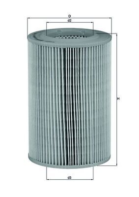 Obrázok Vzduchový filter MAHLE  LX860