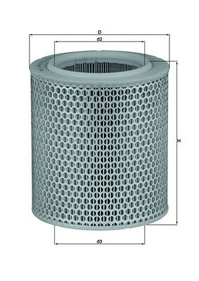 Obrázok Vzduchový filter MAHLE  LX4781