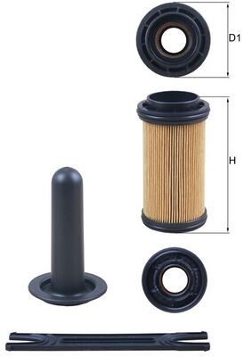 Obrázok Filter močoviny MAHLE  UX11KIT