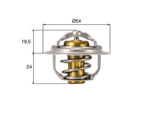 Obrázok Termostat chladenia MAHLE BEHR TX21282D