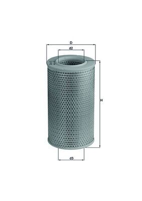 Obrázok Vzduchový filter MAHLE  LX611
