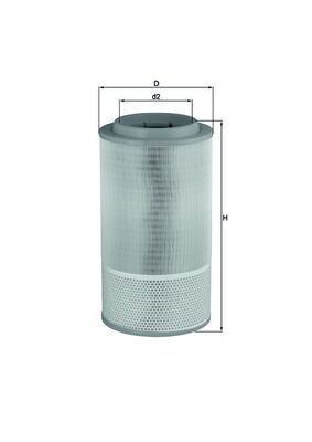 Obrázok Vzduchový filter MAHLE  LX1024