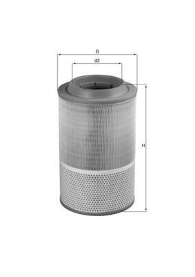 Obrázok Vzduchový filter MAHLE  LX1276