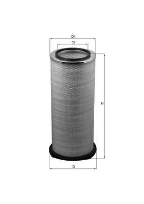 Obrázok Vzduchový filter MAHLE  LX2807