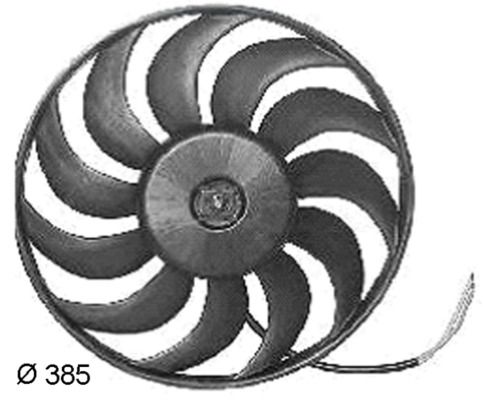 Obrázok Ventilátor chladenia motora MAHLE BEHR CFF135000S