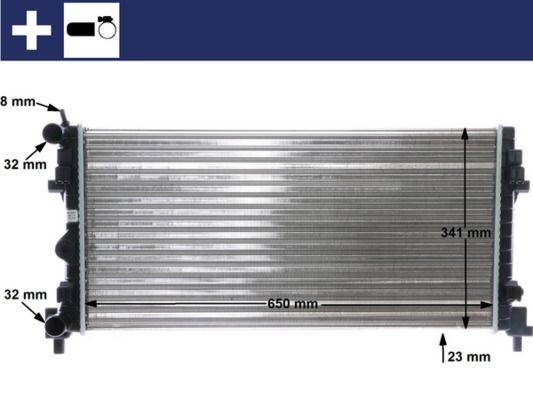 Obrázok Chladič motora MAHLE BEHR CR1096000S