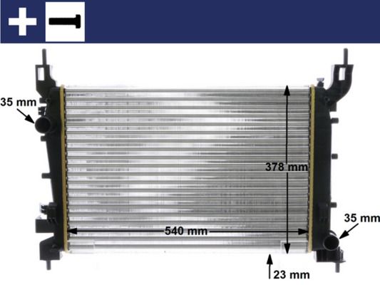 Obrázok Chladič motora MAHLE BEHR CR1193000S