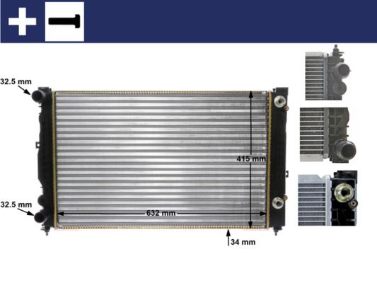 Obrázok Chladič motora MAHLE BEHR CR132000S