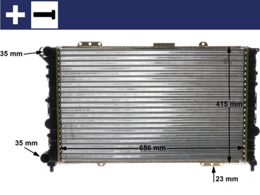 Obrázok Chladič motora MAHLE BEHR CR1410000S