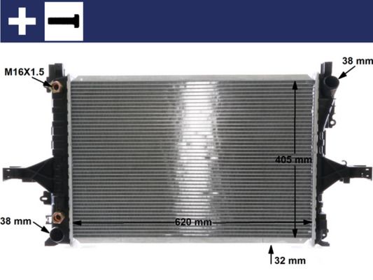 Obrázok Chladič motora MAHLE BEHR CR1547000S