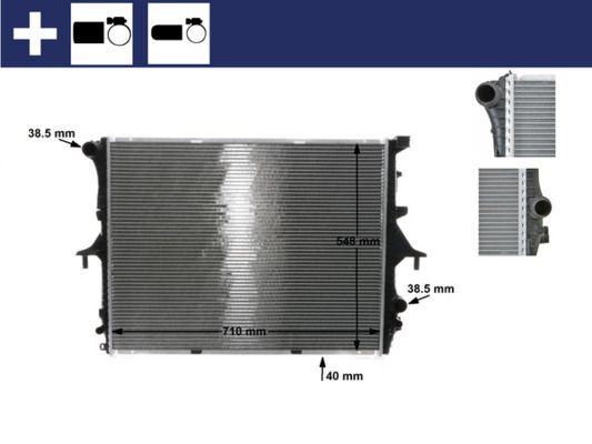 Obrázok Chladič motora MAHLE BEHR CR571000S