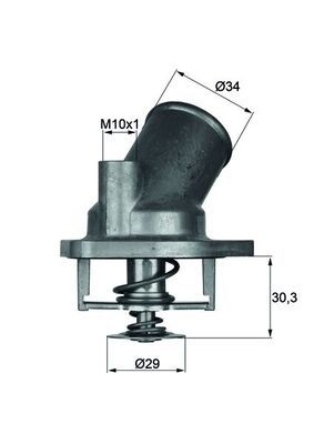 Obrázok Termostat chladenia MAHLE BEHR TI292
