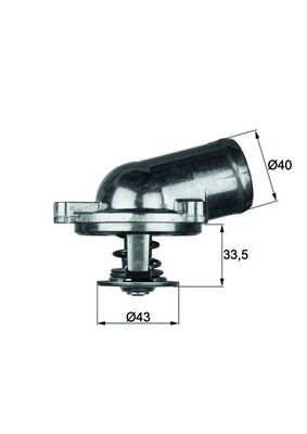 Obrázok Termostat chladenia MAHLE BEHR TI2287