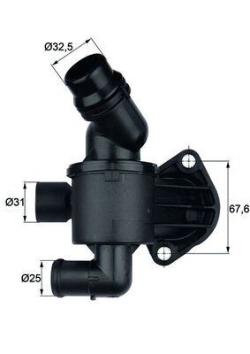 Obrázok Termostat chladenia MAHLE BEHR TI3487
