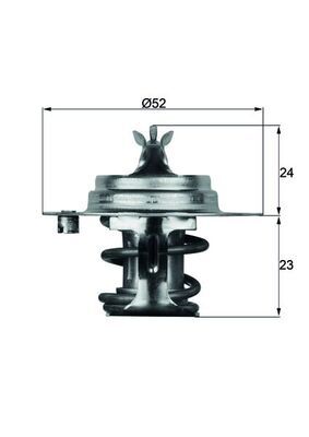 Obrázok Termostat chladenia MAHLE BEHR TX788DS