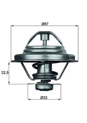 Obrázok Termostat chladenia MAHLE BEHR TX2487D