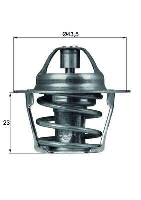 Obrázok Termostat chladenia MAHLE BEHR TX6183