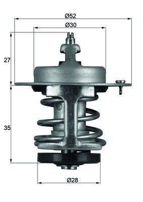 Obrázok Termostat chladenia MAHLE BEHR TX6979