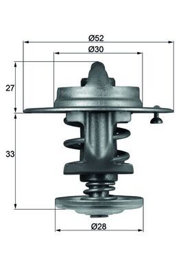 Obrázok Termostat chladenia MAHLE BEHR TX8083