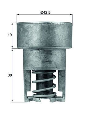 Obrázok Termostat chladenia MAHLE BEHR TX9882