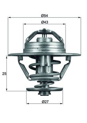 Obrázok Termostat chladenia MAHLE BEHR TX9379D