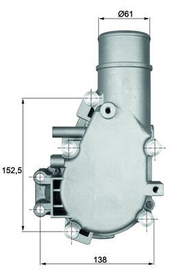 Obrázok Termostat chladenia MAHLE BEHR TI13684