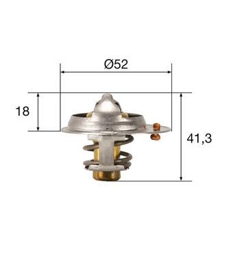 Obrázok Termostat chladenia MAHLE BEHR TX8582