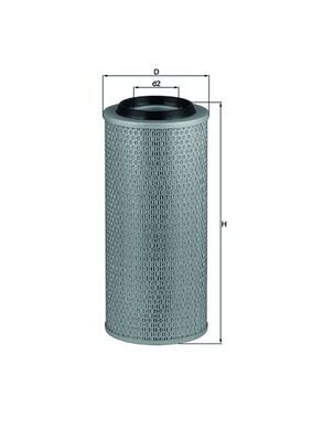 Obrázok Vzduchový filter MAHLE  LX2635