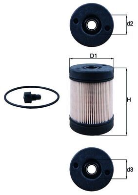 Obrázok Filter močoviny MAHLE  UX2D