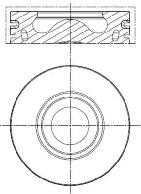 Obrázok Piest MAHLE  013PI00136000