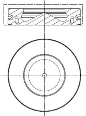Obrázok Piest MAHLE  081PI00113000