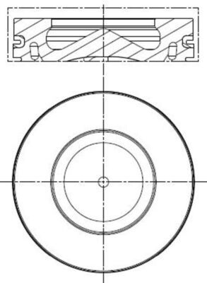 Obrázok Piest MAHLE  081PI00100000