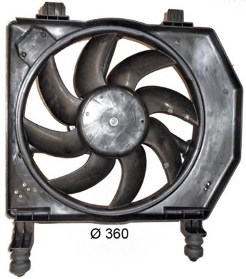 Obrázok Ventilátor chladenia motora MAHLE BEHR CFF388000S