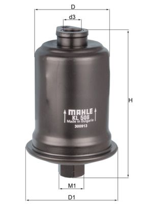 Obrázok Palivový filter MAHLE  KL508
