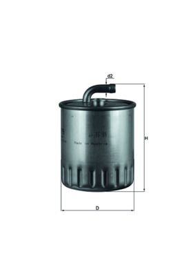 Obrázok Palivový filter MAHLE  KL179
