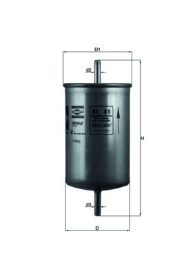 Obrázok Palivový filter MAHLE  KL85