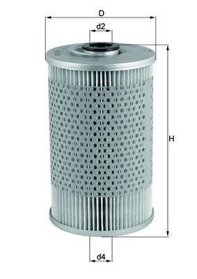 Obrázok Palivový filter MAHLE  KX37