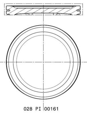 Obrázok Piest MAHLE  028PI00161000
